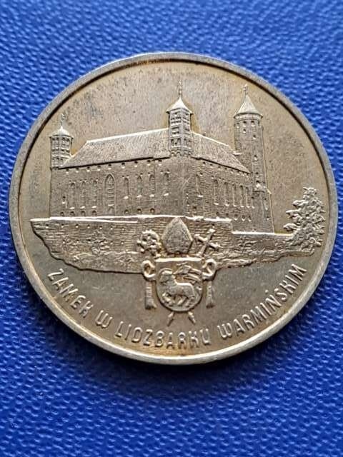 2 zł Zamek w Lidzbarku 1996 r