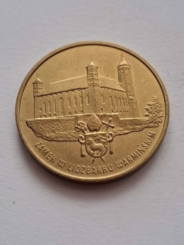 2 zł Zamek w Lidzbarku 1996 r