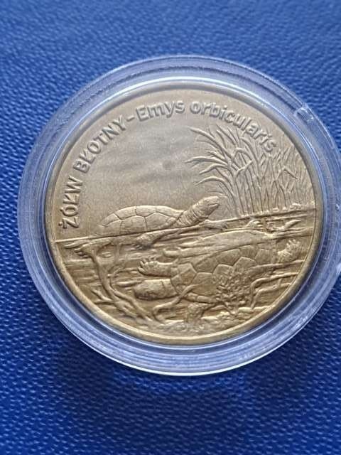 2 zł Żółw Błotny 2002 r
