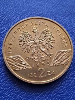 2 zł Jeże 1996 r