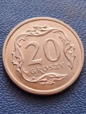 20 Groszy 2000 r odwrotka