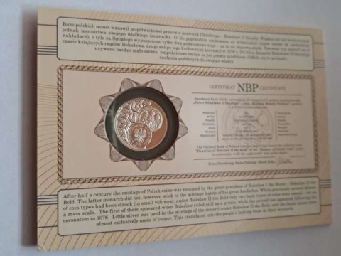 5 zł Denar Bolesława Śmiałego 2013 r