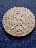 5 zł Głowa Kobiety 1933 r