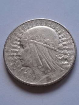 5 zł Głowa Kobiety 1933 r