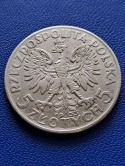 5 zł Głowa Kobiety 1933 r