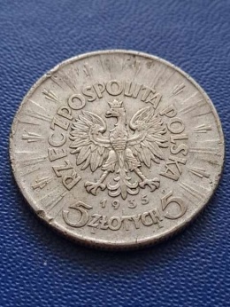 5 zł Józef Piłsudski 1935 r