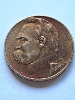 5 zł Józef Piłsudski 1938 r
