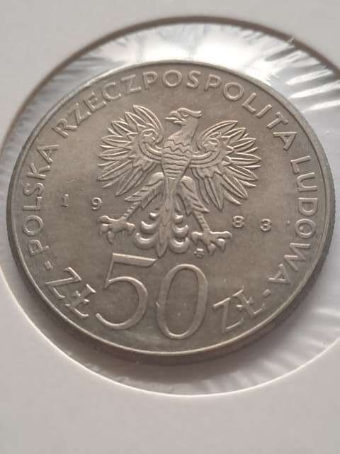 50 zł Jan III Sobieski 1983 r