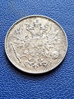 Finlandia 50 Pennia Mikołaj II 1916 r