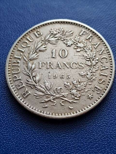 Francja 10 Franków Herkules 1965 r