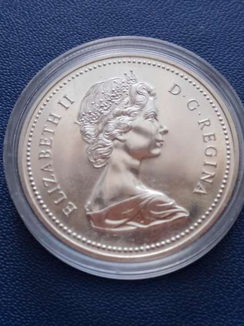 Kanada 1 Dolar Biblioteka Parlamentu 1976 r