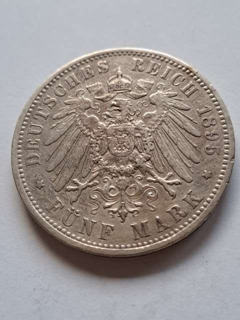 Niemcy 5 Marek Prusy 1895 r
