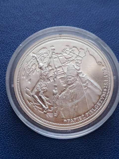 Numizmat Jan Paweł II Pielgrzym 2005 r