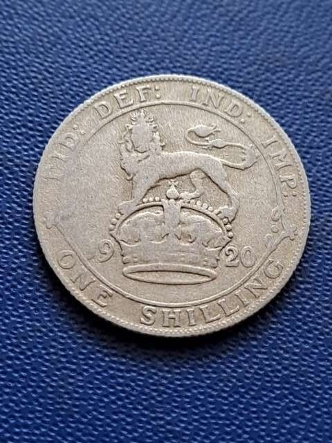 Wielka Brytania 1 Szyling Jerzy V 1920 r