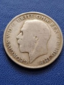 Wielka Brytania 1/2 Crown Jerzy V 1922 r