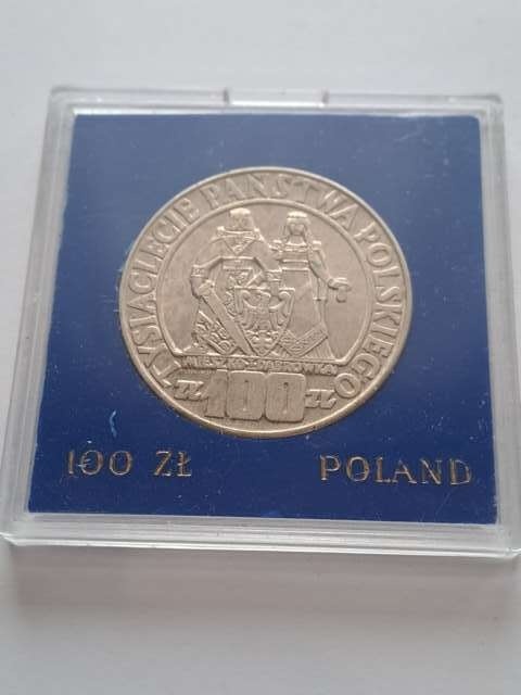 100 zł Mieszko i Dąbrówka 1966 r próba