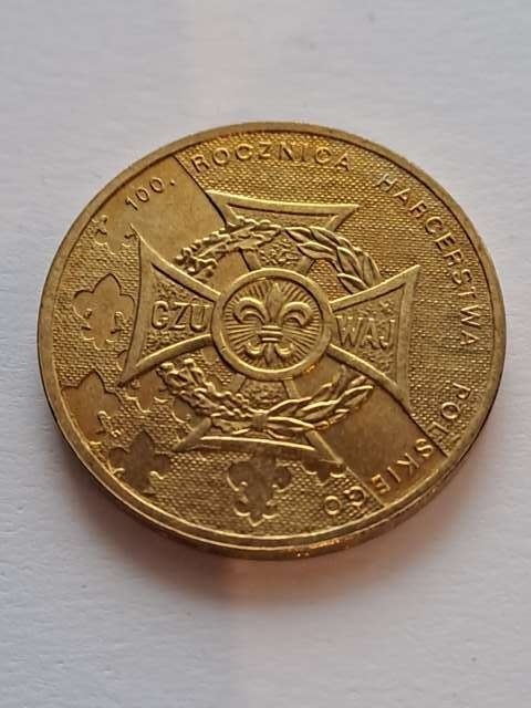 2 zł 100 Rocznica Harcerstwa Polskiego 2010 r