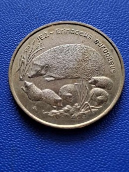 2 zł Jeże 1996 r