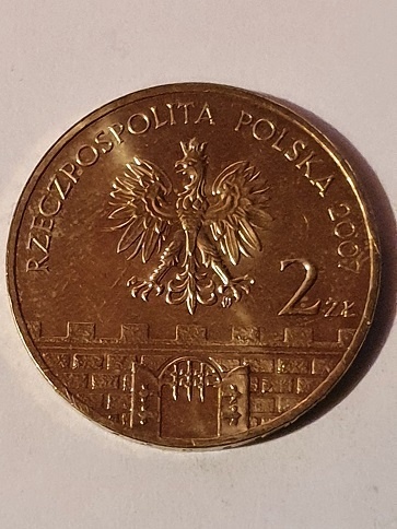 2 zł Miasta Historyczne Tarnów 2007 r