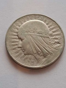 5 zł Głowa Kobiety 1933 r