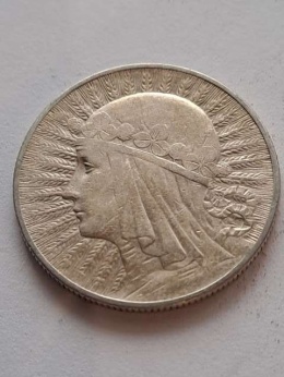 5 zł Głowa Kobiety 1934 r