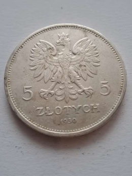 5 zł Sztandar 1930 r