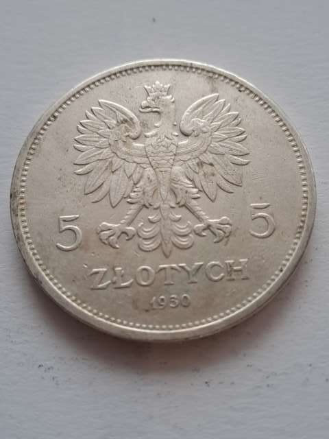 5 zł Sztandar 1930 r
