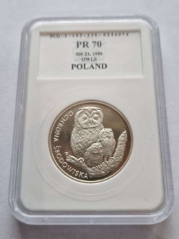 500 zł Sowa z Młodymi 1986 r