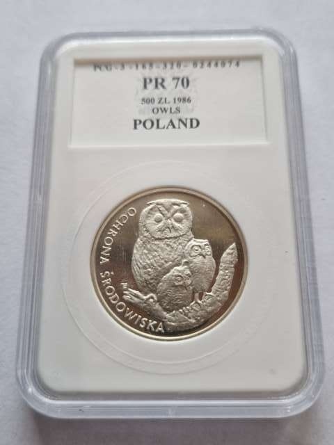 500 zł Sowa z Młodymi 1986 r