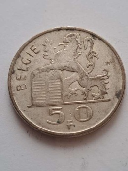 Belgia 50 Franków Baldwin I 1951 r