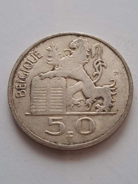 Belgia 50 Franków Baldwin I 1948 r
