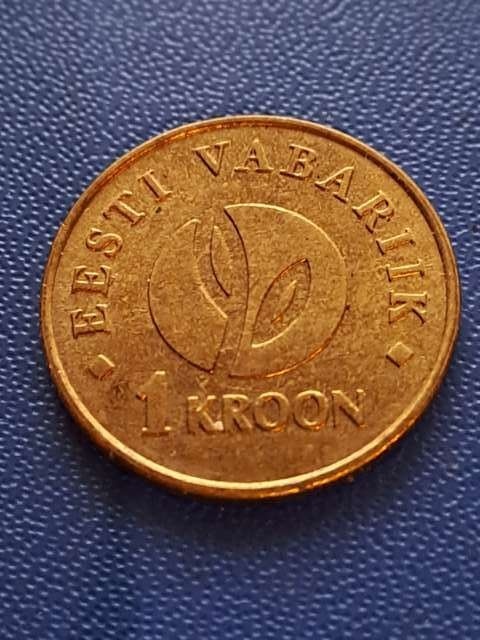 Estonia 1 Kroon 2008 r