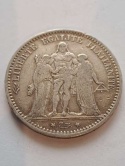 Francja 5 Franków Herkules 1873 r