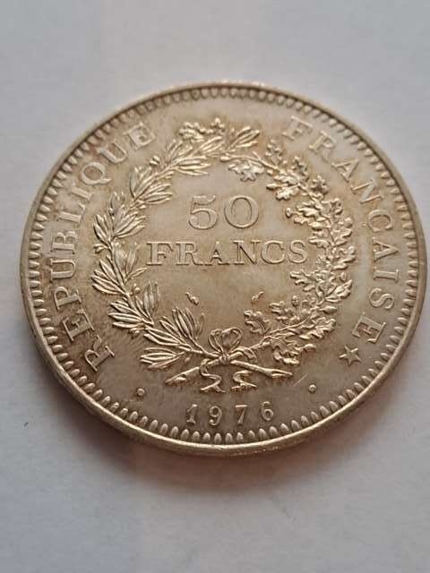 Francja 50 Franków Herkules 1976 r
