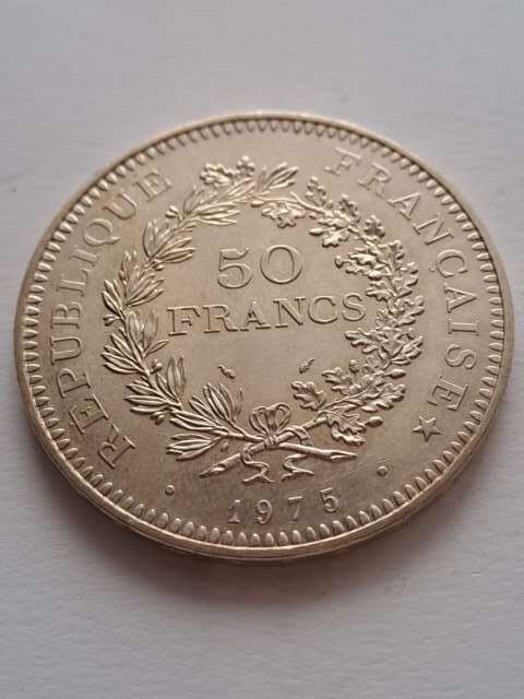 Francja 50 Franków Herkules 1975 r