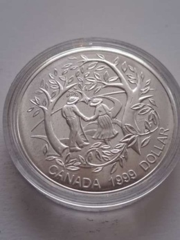 Kanada 1 Dolar Rok osób starszych 1999 r