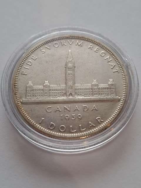 Kanada 1 Dolar Królewska Wizyta 1939 r
