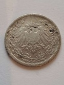 Niemcy 1/2 Marki Wilhelm II 1905 r A