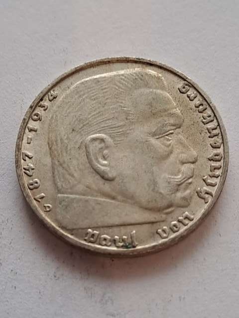 Niemcy 2 Marki Hindenburg 1939 r D