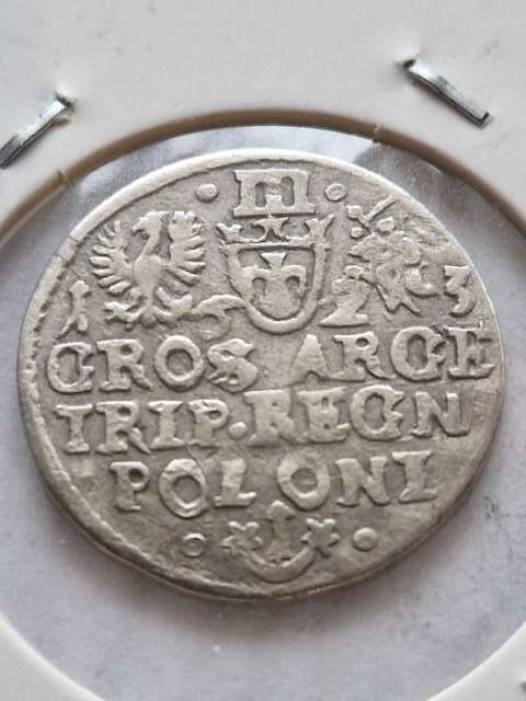 Trojak Zygmunt III Waza Kraków 1623 r