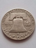 USA 1/2 Dollara Franklin 1950 r