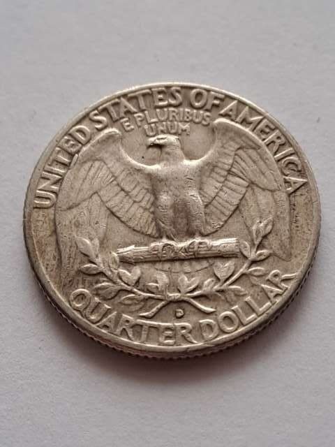 USA 1/4 Dollara Waszyngton 1963 r D