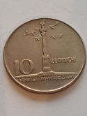 10 zł Kolumna Zygmunta Duża 1965 r