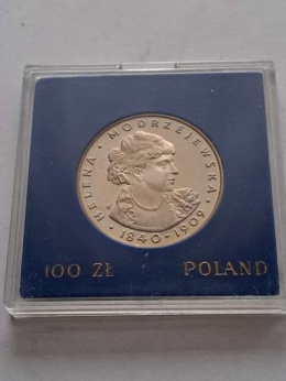 100 zł Helena Modrzejewska 1975 r