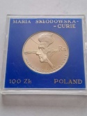 100 zł Maria Skłodowska Curie 1974 r