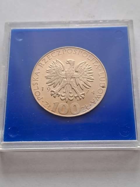 100 zł Maria Skłodowska Curie 1974 r