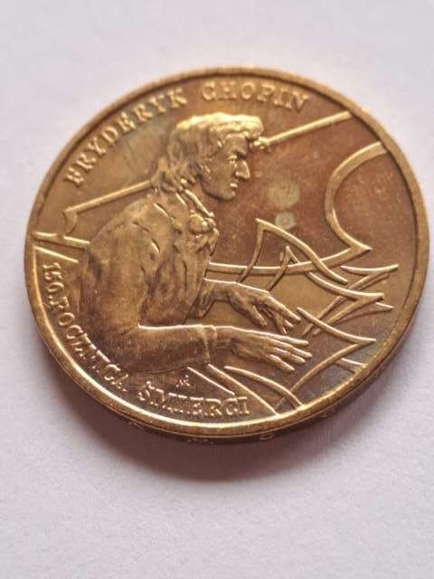 2 zł Fryderyk Chopin 1999 r