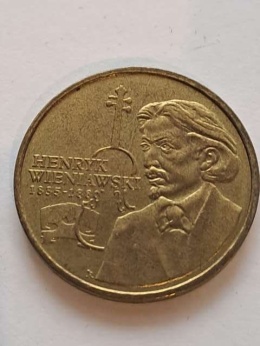 2 zł Henryk Wieniawski 2001 r