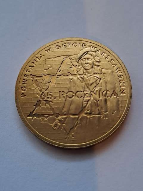 2 zł Powstanie w Getcie Warszawskim 2008 r