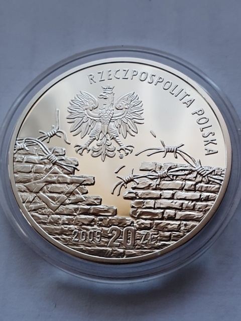 20 zł Polacy Ratujący Żydów 2009 r